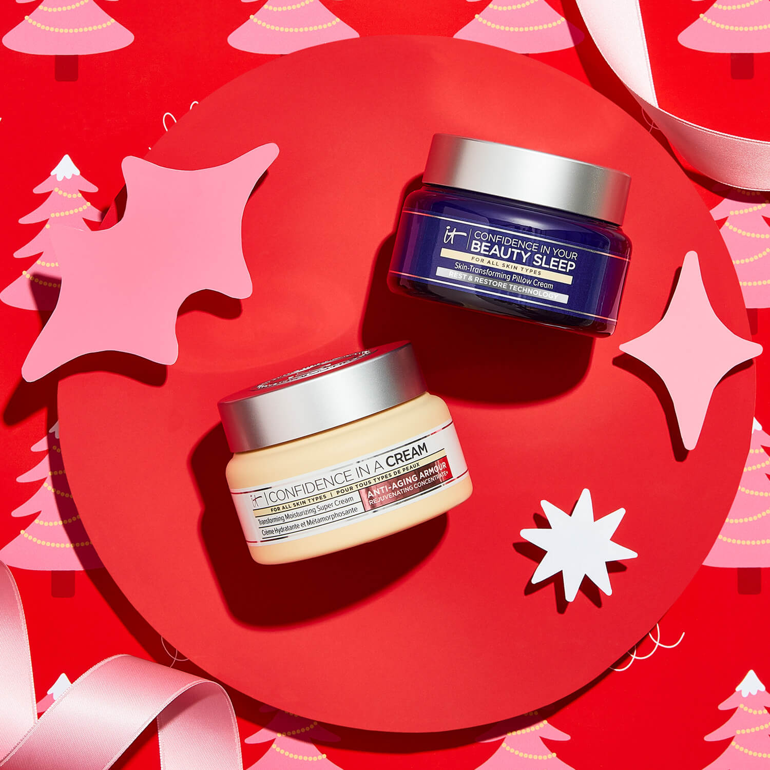BEAUTIFUL TOGETHER DAY-TO-NIGHT MOISTURIZING SKINCARE SET DUO (SET DE CREMA)